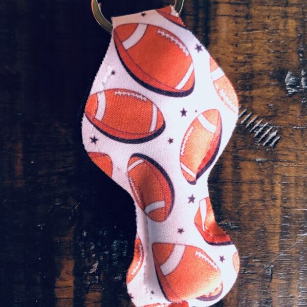 PW Football – Chapstick Holder Keychain